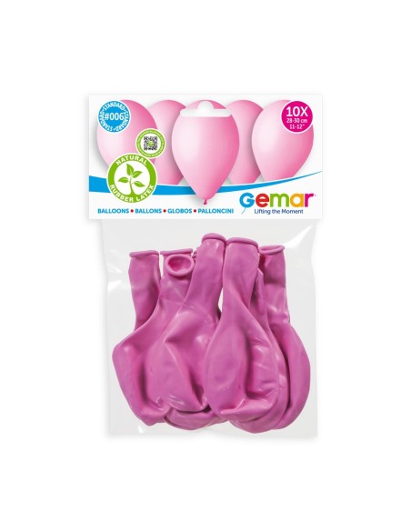 Lot de 10 ballons couleur pastel latex pour décoration anniversaire