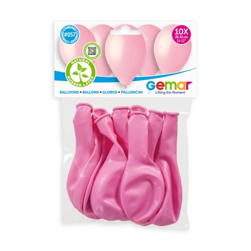 Lot de 10 ballons couleur pastel latex pour décoration anniversaire