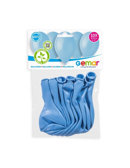 Lot de 10 ballons couleur pastel latex pour décoration anniversaire
