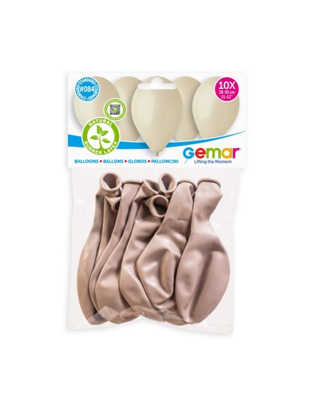 Lot de 10 ballons couleur pastel latex pour décoration anniversaire