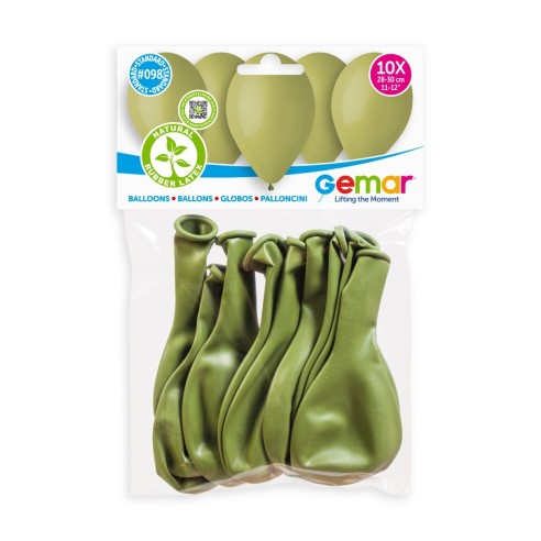 Lot de 10 ballons couleur pastel latex pour décoration anniversaire