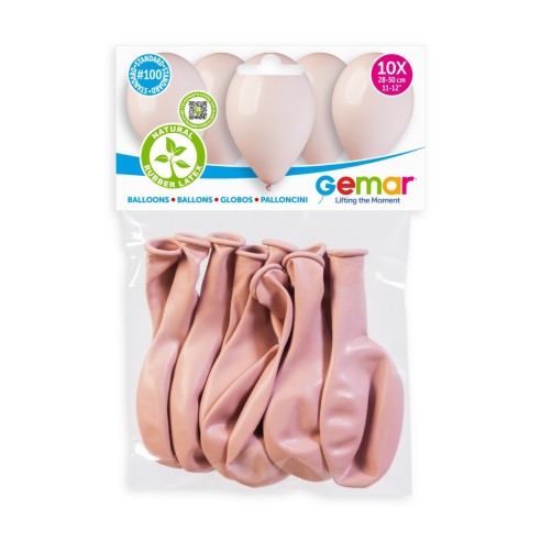 Lot de 10 ballons couleur pastel latex pour décoration anniversaire