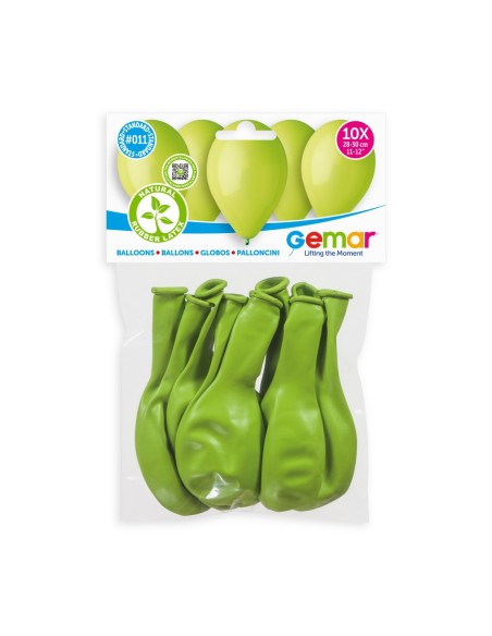 Lot de 10 ballons couleur pastel latex pour décoration anniversaire