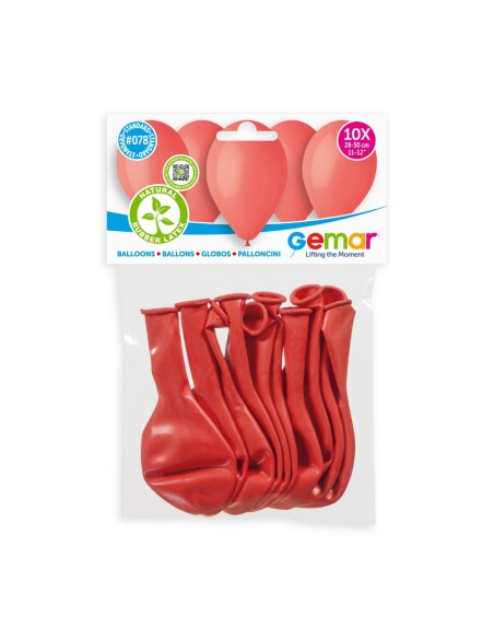 Lot de 10 ballons couleur pastel latex pour décoration anniversaire