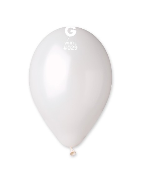 Lot de 10 ballons métallisé couleur latex pour décoration anniversaire