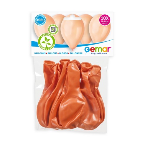 Lot de 10 ballons métallisé couleur latex pour décoration anniversaire