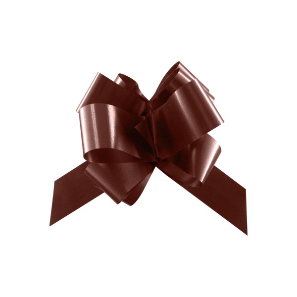 Noeud polypro chocolat x10