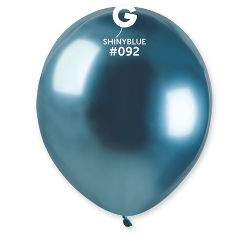 Lot de 50 ballons couleur shiny latex brillants pour décoration de salle