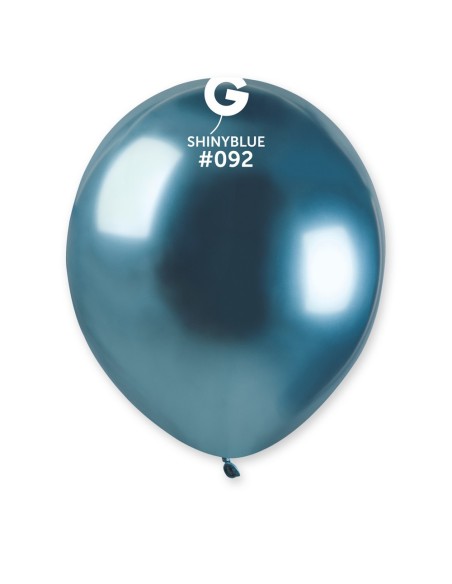 Lot de 50 ballons couleur shiny latex brillants pour décoration de salle