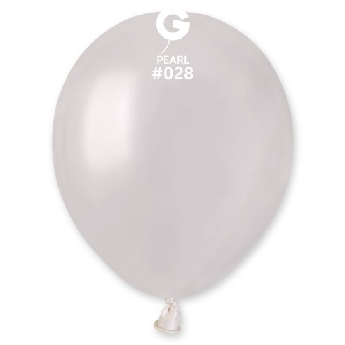 Lot de 50 ballons couleur latex métallisés pour décoration de salle