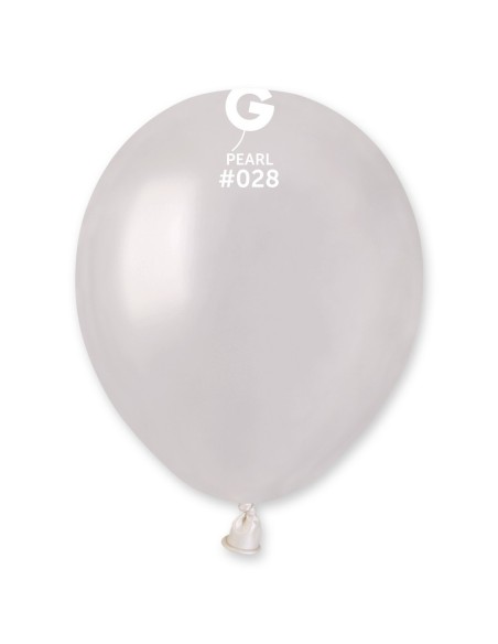 Lot de 50 ballons couleur latex métallisés pour décoration de salle