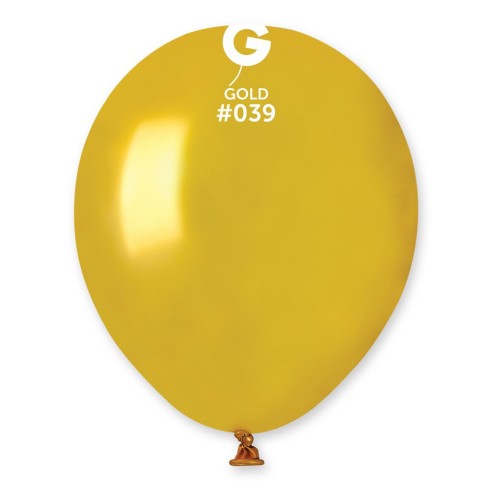 Lot de 50 ballons couleur latex métallisés pour décoration de salle