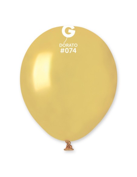 Lot de 50 ballons couleur latex métallisés pour décoration de salle