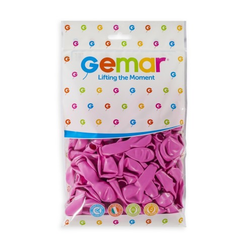 Sachet de 50 ballons couleur latex pour décoration de salle