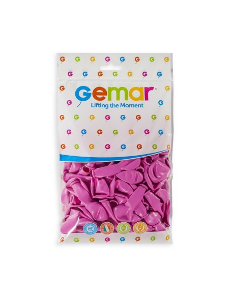 Sachet de 50 ballons couleur latex pour décoration de salle