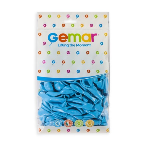 Sachet de 50 ballons couleur latex pour décoration de salle