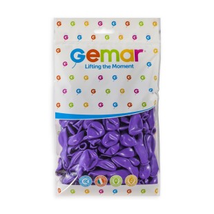 Sachet de 50 ballons couleur latex pour décoration de salle 2