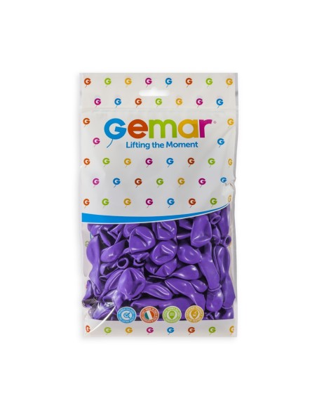 Sachet de 50 ballons couleur latex pour décoration de salle