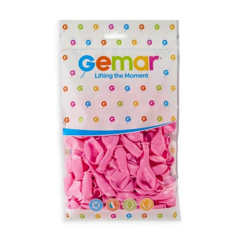 Sachet de 50 ballons couleur latex pour décoration de salle