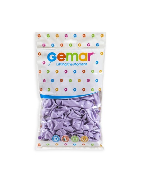 Sachet de 50 ballons couleur latex pour décoration de salle