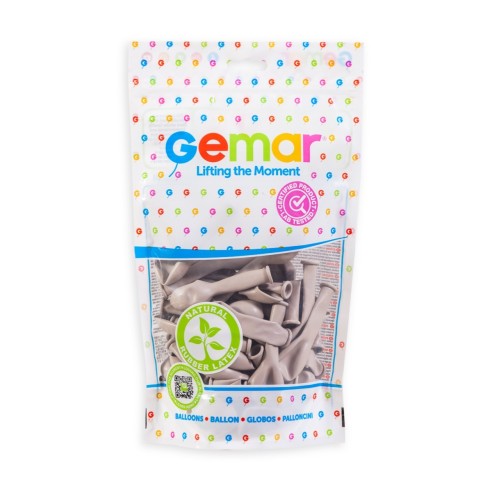 Sachet de 50 ballons couleur latex pour décoration de salle