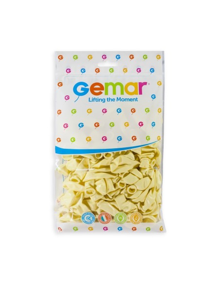 Sachet de 50 ballons couleur latex pour décoration de salle