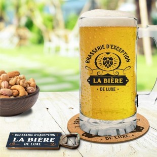Coffret cadeau verre à bière deluxe pour amateur d'apéritif 2