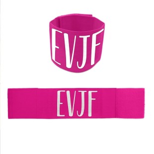 Brassard rose EVJF enterrement de vie de jeune fille chez Festimania