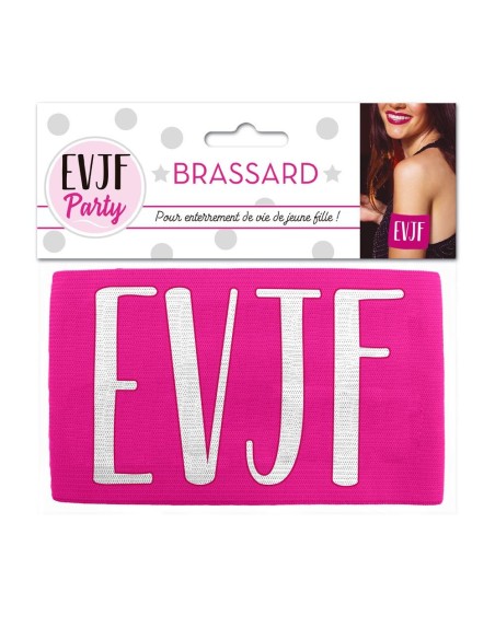 Brassard rose EVJF enterrement de vie de jeune fille chez Festimania