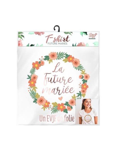 T-shirt "La Future Mariée un EVJF de Folie" en vente chez Festimania