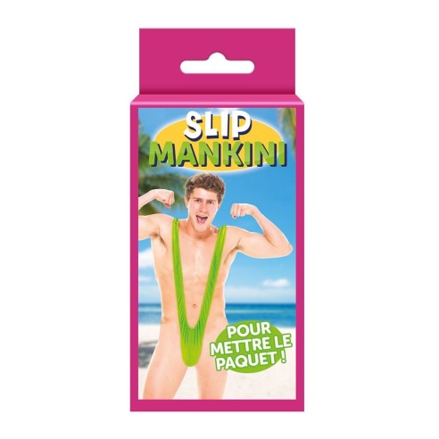 Slip Mankini vert Borat pour enterrement de vie de garçon à Lille