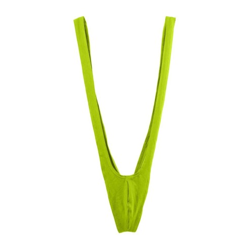 Slip Mankini vert Borat pour enterrement de vie de garçon à Lille