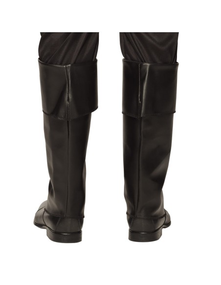 Surbottes simili cuir noir