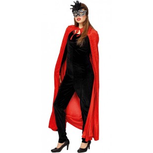 Cape velours rouge