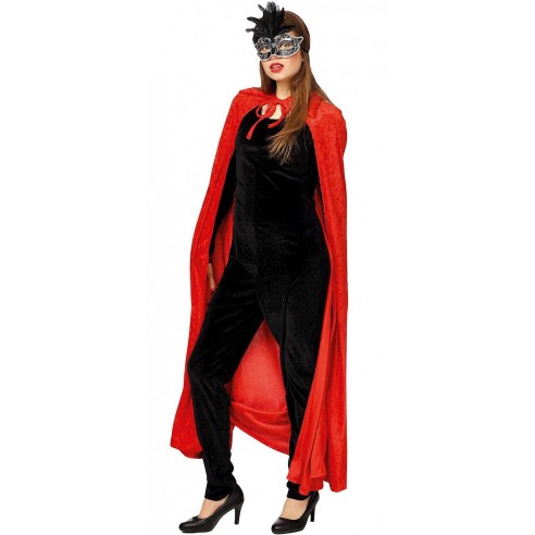 Cape velours rouge