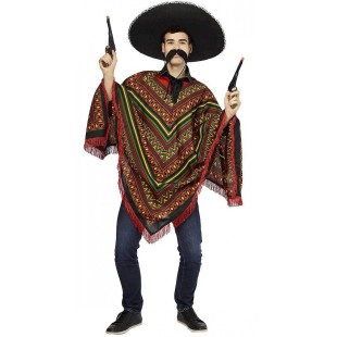 Poncho mexicain - déguisement
