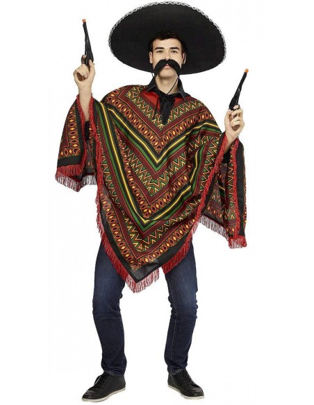 Poncho mexicain - déguisement