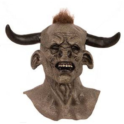 Masque latex cornes