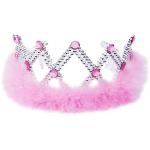 Couronne de princesse + marabou