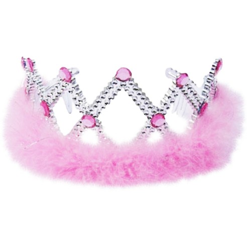 Couronne de princesse + marabou