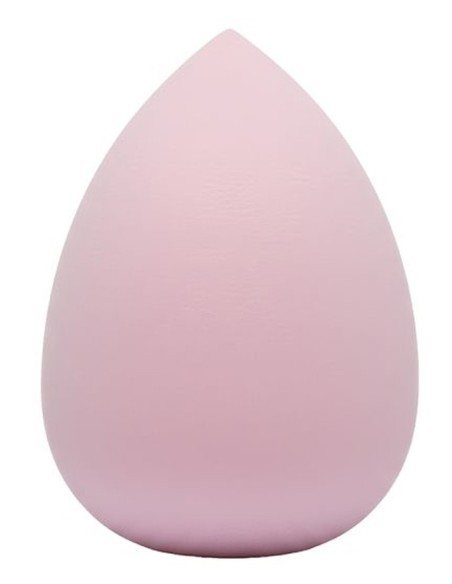 Éponge maquillage rose en forme d'oeuf
