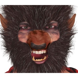 Dentier loup garou avec canines