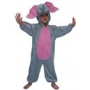 Costume peluche éléphant enfant