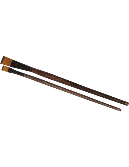 Lot de 2 pinceaux pour réaliser un maquillage de fête au carnaval