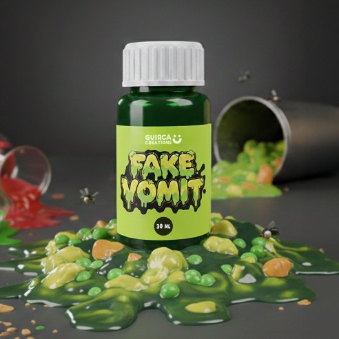 Flacon de faux vomi