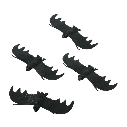 4 chauve-souris noires