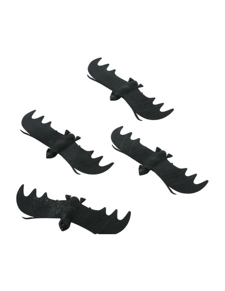 4 chauve-souris noires