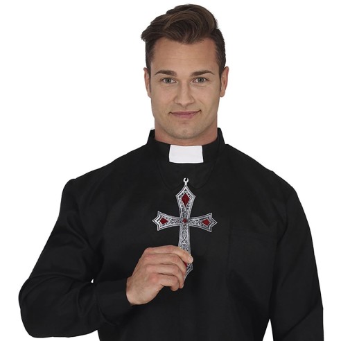Collier avec croix religieux