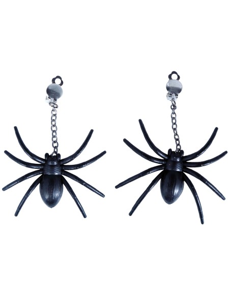 Boucles d'oreilles araignées