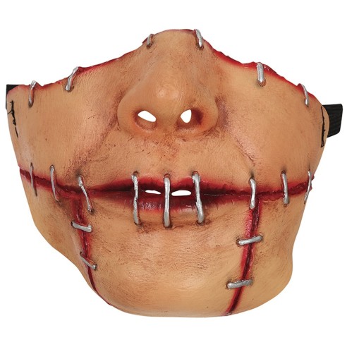 Masque bouche cousue
